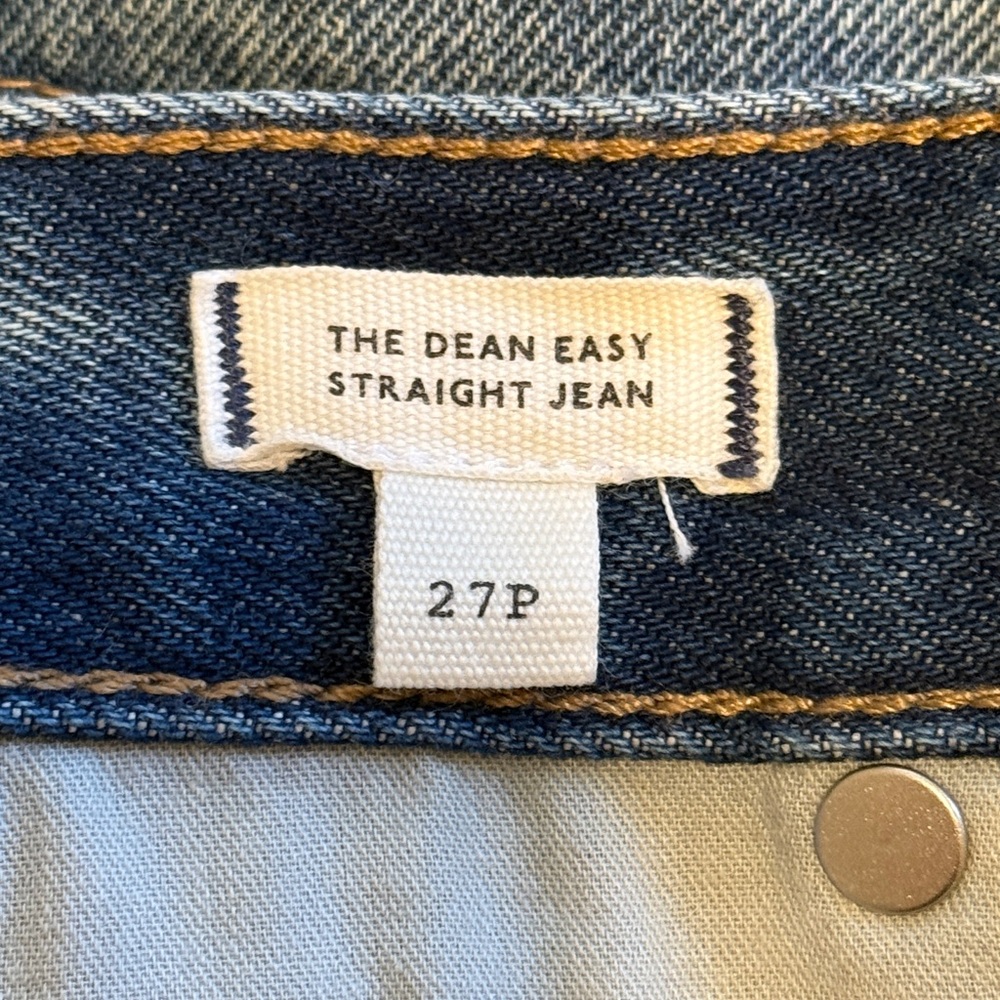 Madewell Petite Dean Easy Straight Jean - Picture 5 of 16